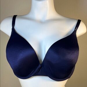 Victoria's Secret Deep Blue BIOFIT Demi Uplift Underwire Bra 40DD